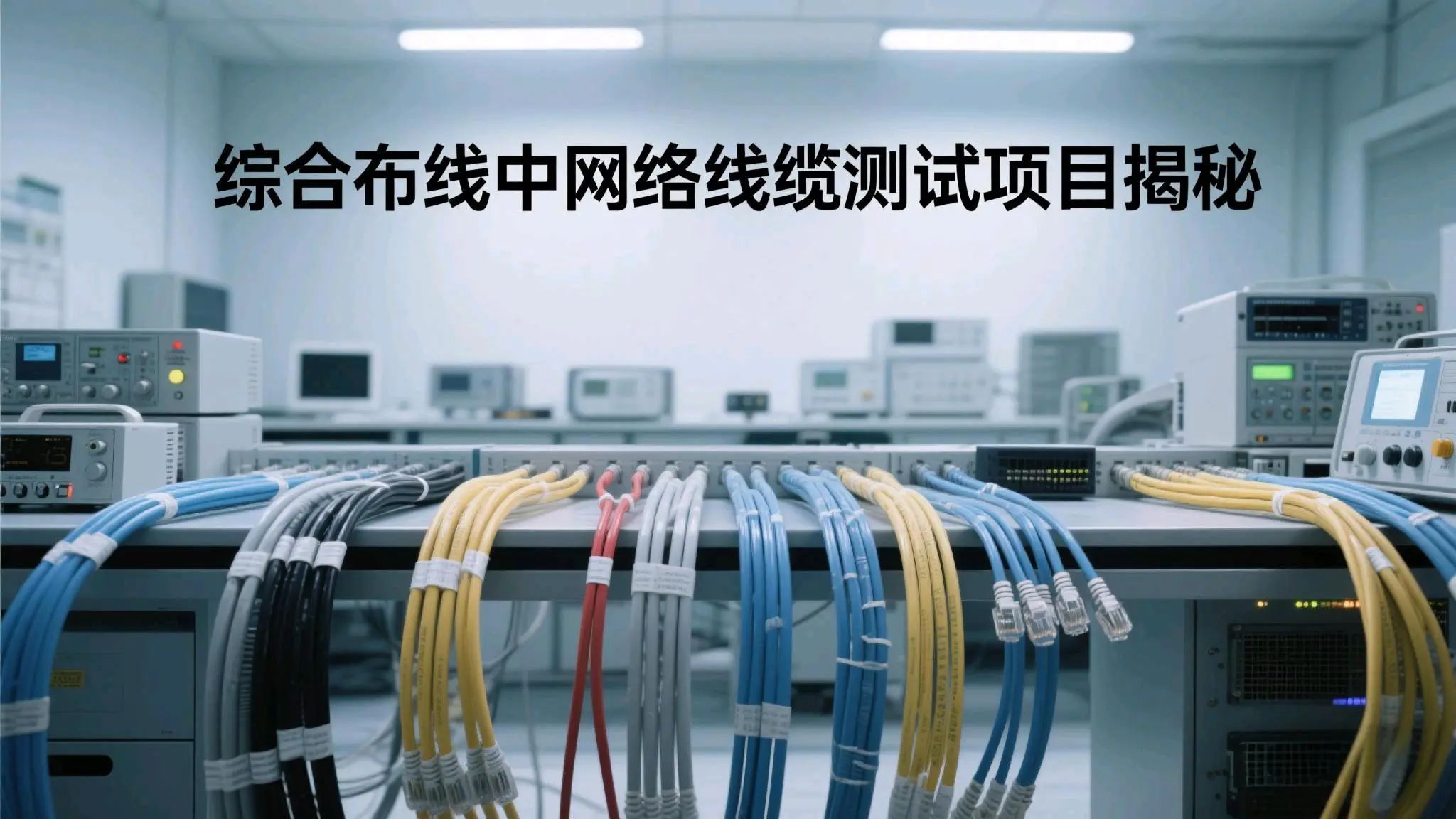 綜合布線中網絡線纜測試項目揭秘
